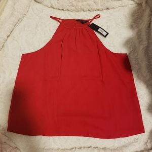 BR Red Sleeveless top